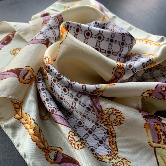 Soft Satin Scarves (Set of 4) - Picture 11 of 16
